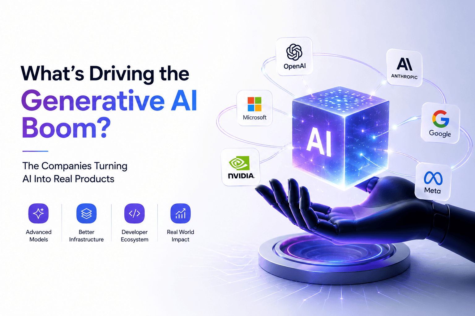 What’s Driving the Generative AI Boom? The Companies Turning AI Into Real Products